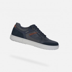 Geox Levico Abx Sneakers Herren Navy | PFRX-09521