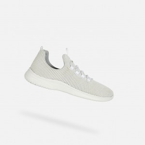 Geox Pillow Sneakers Damen Weiß | FDVE-96247