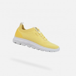 Geox Spherica Sneakers Damen Grün | QHST-03821