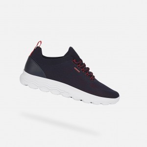 Geox Spherica Sneakers Herren Navy | OGAM-82934