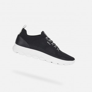 Geox Spherica Sneakers Herren Schwarz | ZBHN-79481