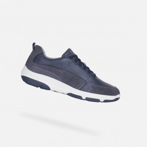 Geox Xand 2 Sneakers Herren Navy | UGCA-72534