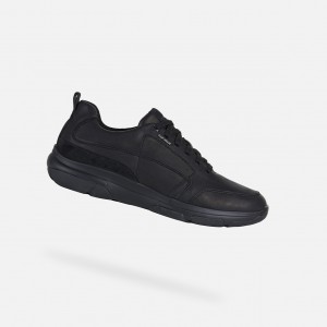 Geox Xand 2 Sneakers Herren Schwarz | IRJQ-52197