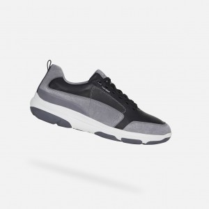 Geox Xand 2 Sneakers Herren Schwarz | OLCN-76518